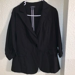 Black stretch blazer